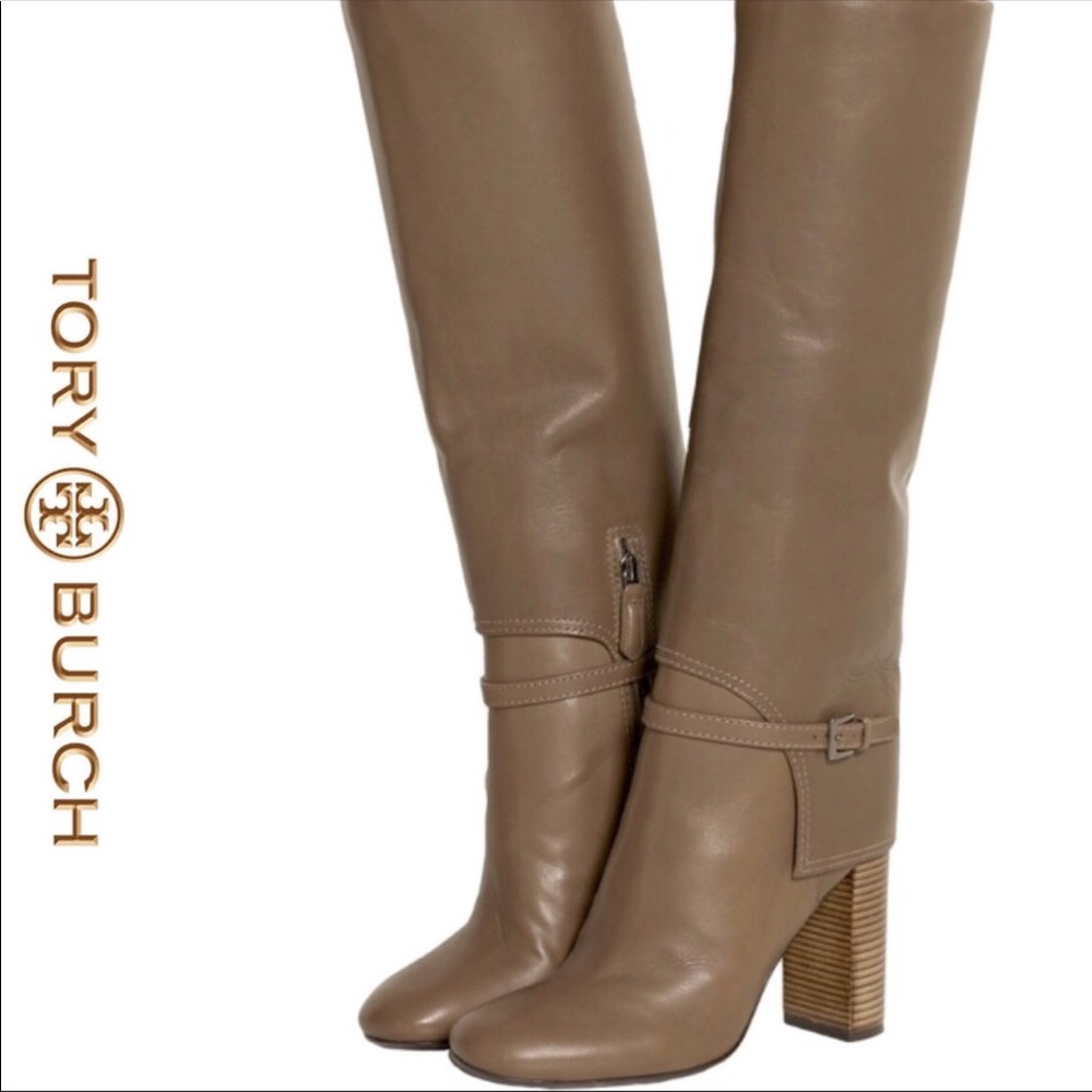 Tory Burch Faye Fango Boots Size 7